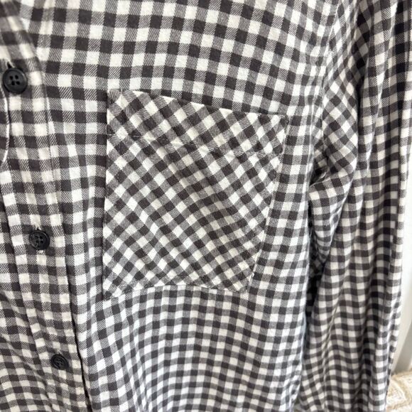 J.Crew Classic Fit Boy Shirt in Mini Buffalo Check H2132 - Picture 4 of 9